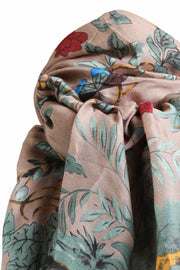 Leaf Scarf | Khaki | Tørklæde fra Stylesnob