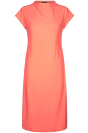 Alma T-dress | Living Coral | T-shirt kjole fra Liberté Essentiel