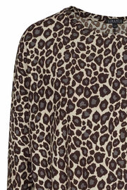 Alma dress | Leopard | Oversize kjole fra Liberté Essentiel