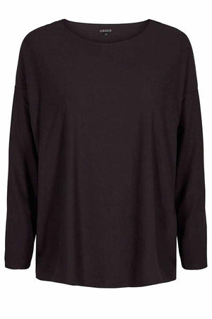 Alma LS Top | Sort | Langærmet bluse fra Liberté Essentiel
