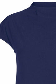 Alma Top | Navy | Blød t-shirt fra Liberté Essentiel