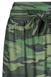 Alma skirt | Camo Army | Lang nederdel fra Liberté Essentiel
