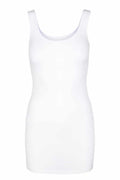 Ninna top rib | White | Lang stretch top fra Liberté Essentiel