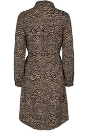 Josefine Dress | Leopard | Skjorte kjole fra Liberté