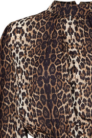 ALBERTE DRESS | Leopard | Kjole fra LOLLYS LAUNDRY