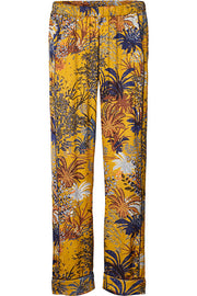 GIPSY PANTS | Varm gul med print | Bukser fra LOLLYS LAUNDRY