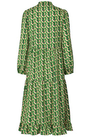 Anita Dress | Green | Kjole fra Lolly's Laundry