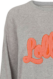 Moby sweat | Grey melange | Sweatshirt fra Lollys Laundry