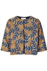 Trine jacket | Guld | Jakke med palietter fra Lollys Laundry