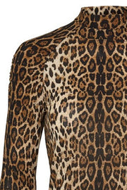 Ellen Blouse | Leopard | Bluse med print fra Lollys Laundry