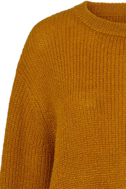Ameli Jumper | Senneps gul  | Strik sweater fra Lollys Laundry