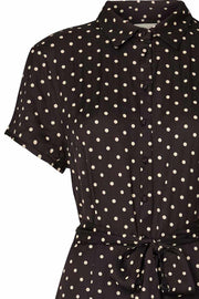 Millie jumpsuit | Sort/hvide prikker | Buksedragt fra Lollys Laundry