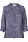 Amalie shirt | Blå | Skjorte med print fra Lollys Laundry