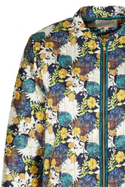 Emilia Jacket | Green flower print | Jakke fra Lollys Laundry