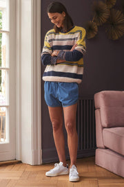 Pia Shorts | Blue | Denim shorts fra LOLLYS LAUNDRY