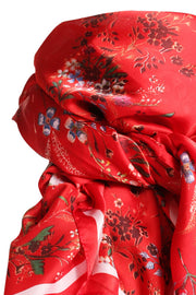 Lua Scarf | Rødt | Tørklæde fra Stylesnob