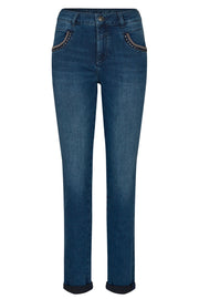 Naomi Soho Jeans, Regular | Blue | Jeans fra Mos Mosh