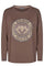 Leah LS Gold Tee | Chocolate Chip | Langærmet t-shirt fra Mos Mosh