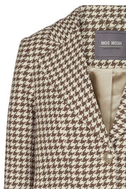Hayli Cannes Jacket | Deer Brown | Blazer jakke fra Mos Mosh