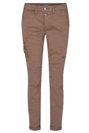 Valerine Cargo Pants, Regular | Brown | Cargo bukser fra Mos Mosh