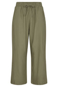 Lava Ankle Pa | Tiefes Lichengrün | Hose von Freequent
