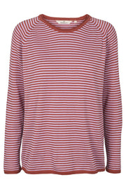 T. Soya Sweater Narrow Stripe | Bluse fra Basic Apparel