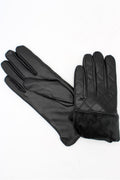 Karierte Handschuhe | Schwarz | Handschuhe von Lazy Bear