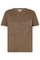 Leah Holi O-SS Tee  | Capers Green | T-Shirt fra Mos Mosh