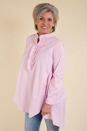 Fairmont shirt | Rose | Stribet storskjorte fra Marta du Chateau