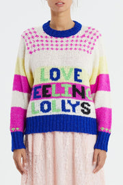 Logo Knit | Multi | Strik fra Lollys Laundry