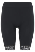 Lange Shorts mit Spitze | Schwarz | Slips von Decoy