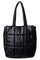 Lucky Quilt Nylon Shopper Bag | Black | Taske fra Black Colour