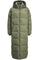 Lulu Extra Long Puffer Jacket | Army | Frakke fra Lululia