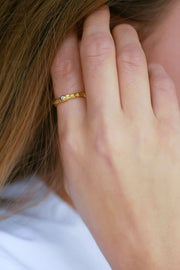 Coralie Ring | Guld | Ring fra Enamel