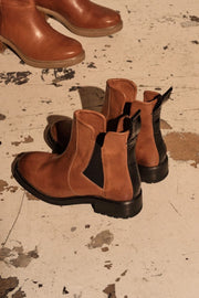 MM Vancouver Vintage Boot | Dark Cognac | Støvler fra Mos Mosh