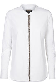 Maggie Glam shirt | Hvid skjorte fra Mos Mosh