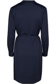 Lipa Dress | Mørkeblå | Kjole fra Mos Mosh