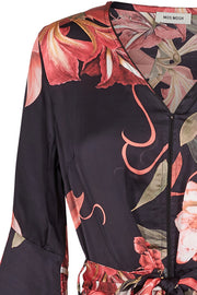 TULUM SCALA DRESS | Blomstret kjole fra MOS MOSH