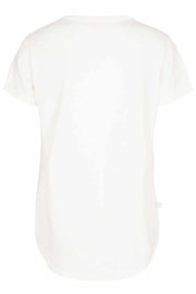 Isee o-neck Tee | White | T-shirt fra Mos Mosh