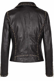 Rebel Leather Jacket | Sort | Læderjakke fra Mos Mosh