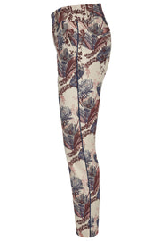 Tuxen Beaux Pant | Wild Plum Flower | Bukser med blomsterprint fra Mos Mosh