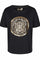 Kerry tee | Sort | T-shirt med guld tryk fra Mos Mosh