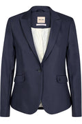 Blake Night Blazer | Navy | Blazer fra Mos Mosh