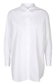 Smilla Shirt | Hvid | Oversize skjorte fra Mos Mosh