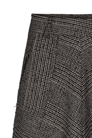 Alice York Skirt | Black Check | Nederdel med tern fra Mos Mosh