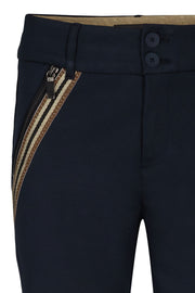 Milton Comfort Pant | Salute Navy | Bukser fra Mos Mosh