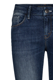 Sumner Blossom jeans | Mid Blue | Ankel jeans fra Mos Mosh