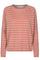 Wyn Stripe Knit | Sugar Coral | Sweater fra Mos Mosh