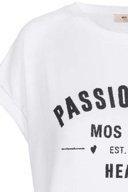 Dion Tee SS | White | T-shirt fra Mos Mosh