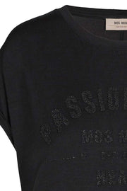 Dion Tee SS | Black | T-shirt fra Mos Mosh